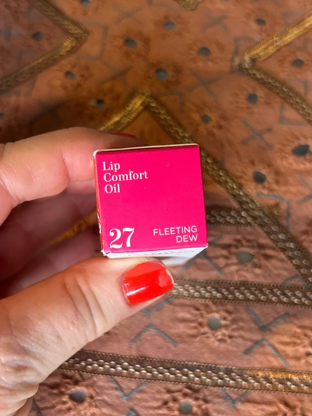 Clarins Limited Edition Lip Comfort Oil Canyon Kiss Collection 27 Fleeting Dew
